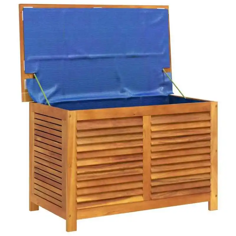 Garden Storage Box - Garden Storage Box Natural Wood Solid