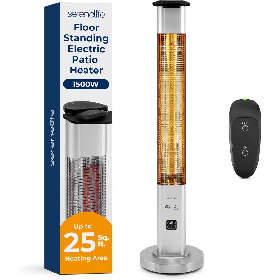 Patio Heater Standing - Outdoor Electric Patio Heater - 1500W