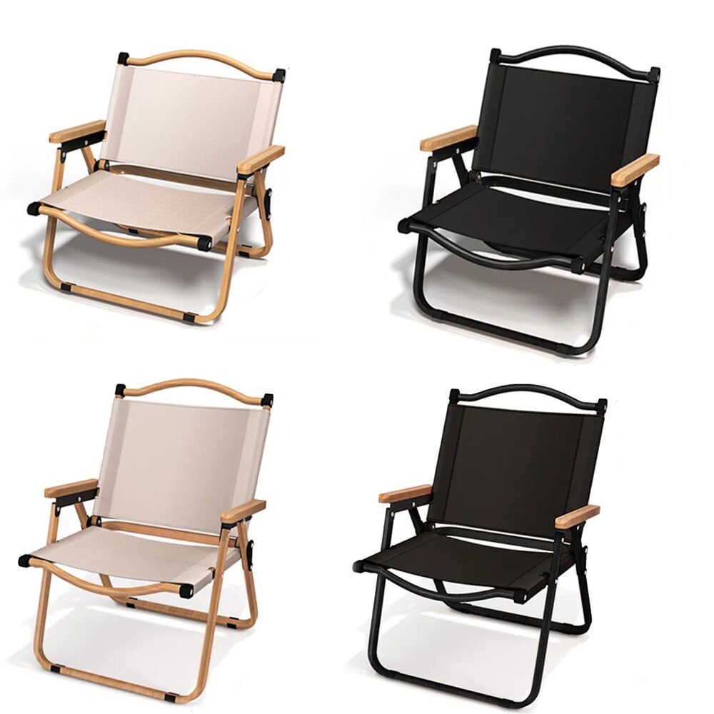 Outdoor Furniture Aluminum - 2pcs/1pcs Portable Camping Chair Outdoor Folding
