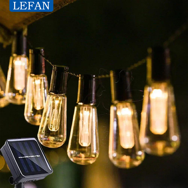 Outdoor Furniture Hotel - Morden Led Solar Outdoor String Lights