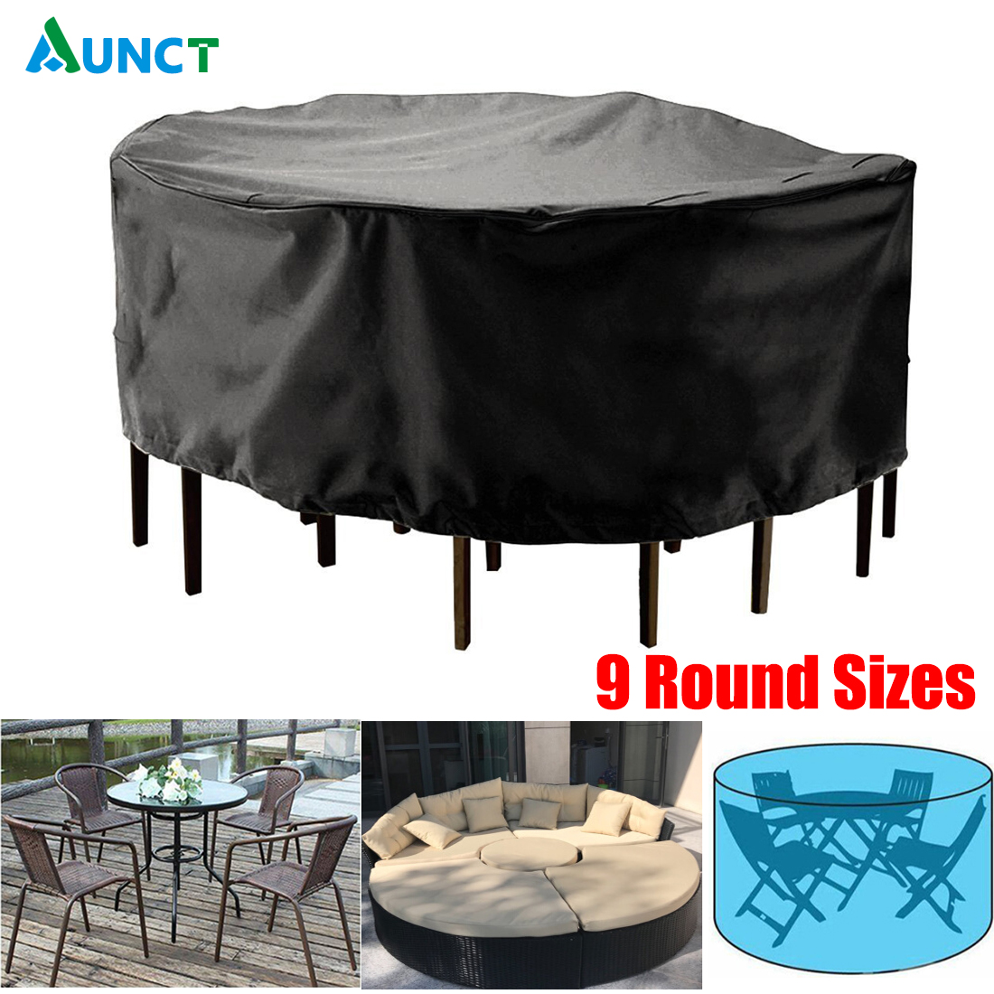 Outdoor Furniture Fabric Waterproof - Outdoor Garden Furniture Cover Round Table