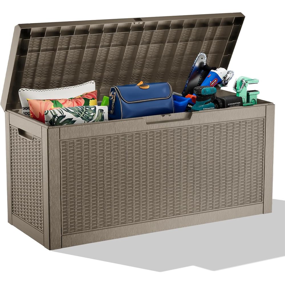 60 Gallon Resin Deck Box - Loc - Garden Storage Box recensione e prezzo