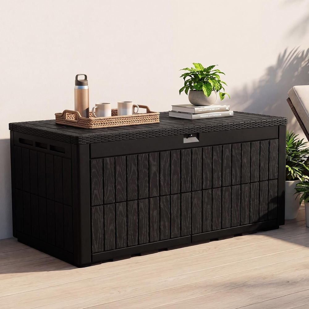 Resin Deck Storage Box, Outdoo - Garden Storage Box recensione e prezzo