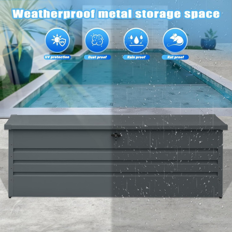 2026 New：260 Waterproof Outdoo - Garden Storage Box recensione e prezzo