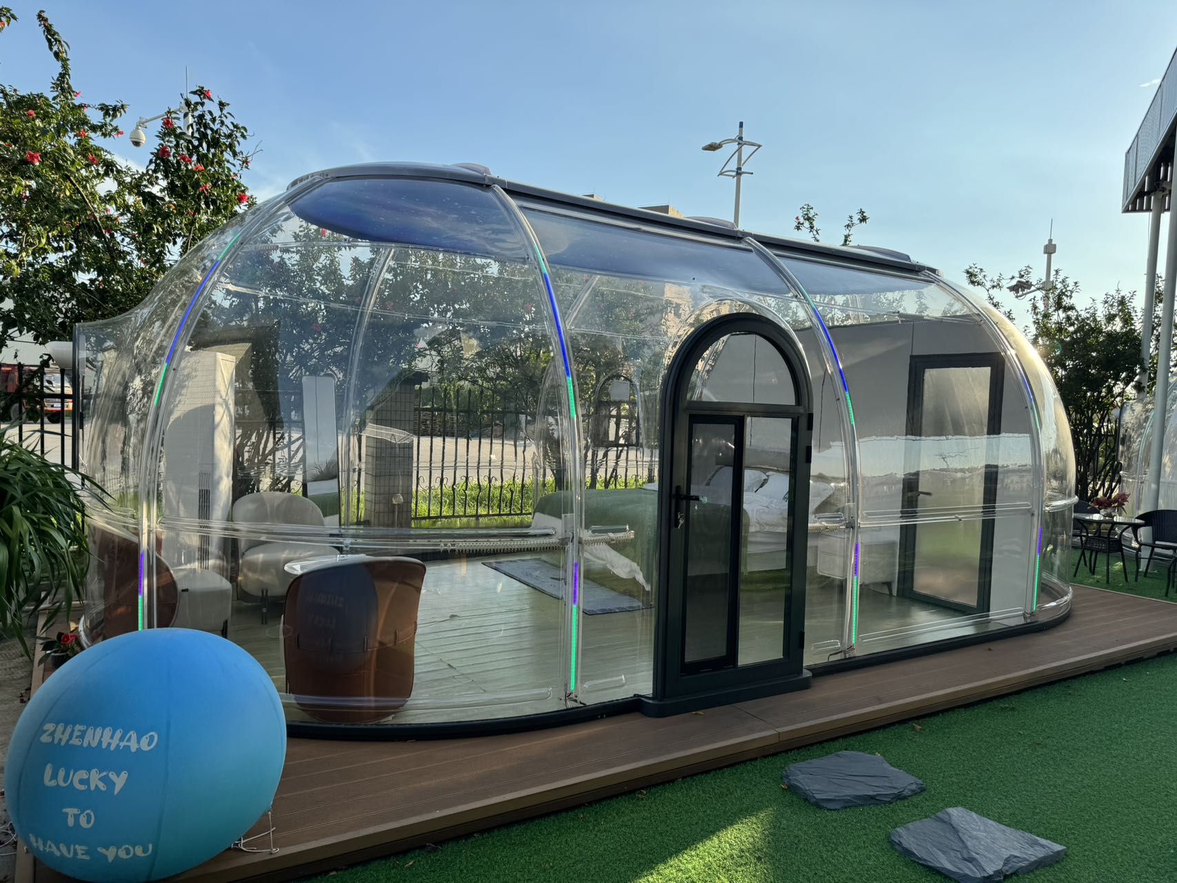 7.8-Meter Transparent Starry P - Outdoor Furniture Hotel recensione e prezzo