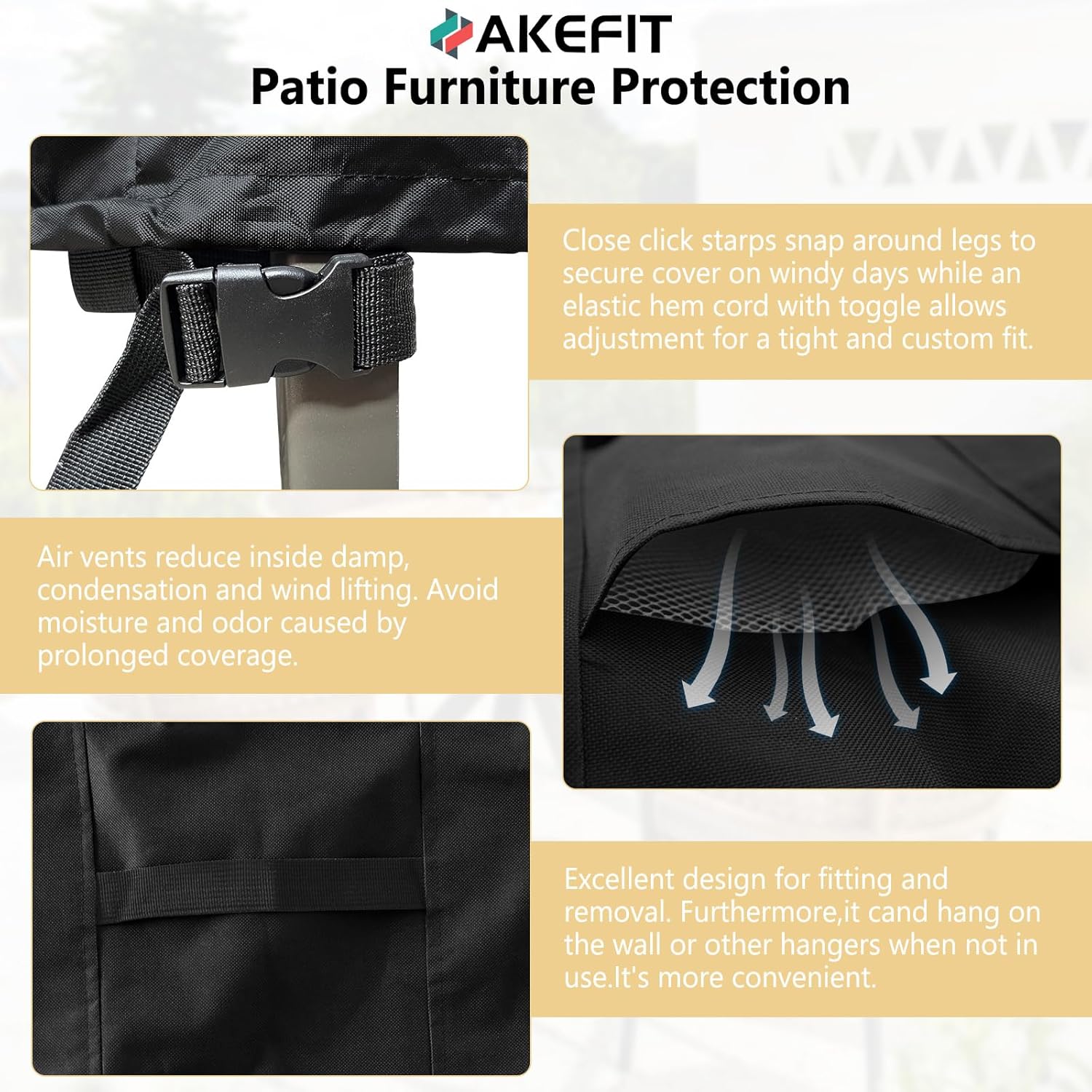 Heavy Duty Waterproof Patio Fu - Outdoor Furniture Fabric Waterproof recensione e prezzo
