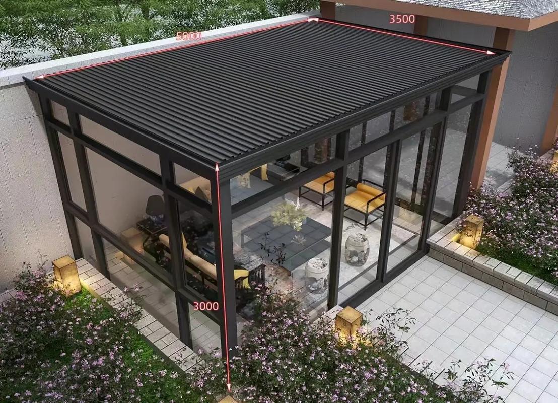 Customized Aluminum Pergola Fr - Outdoor Furniture Aluminum recensione e prezzo