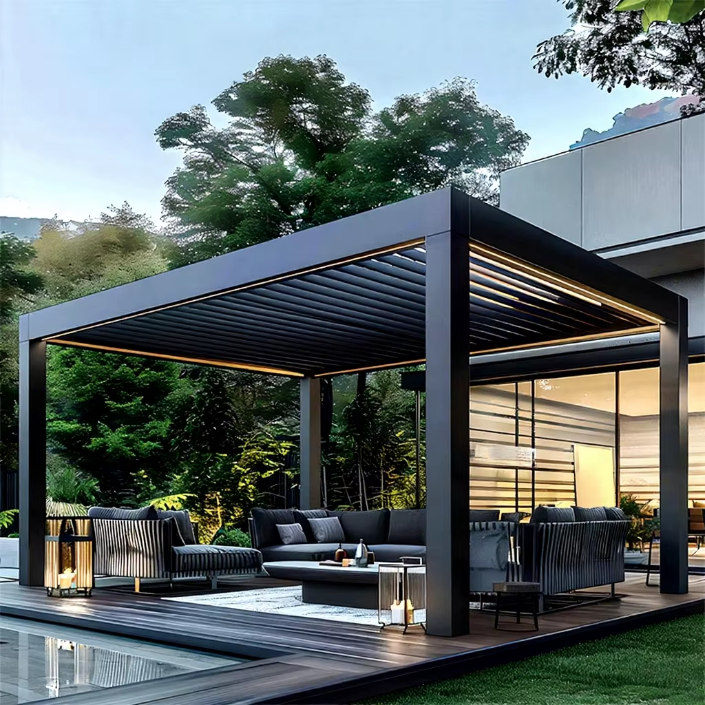 Customized Aluminum Pergola Fr - Outdoor Furniture Aluminum recensione e prezzo