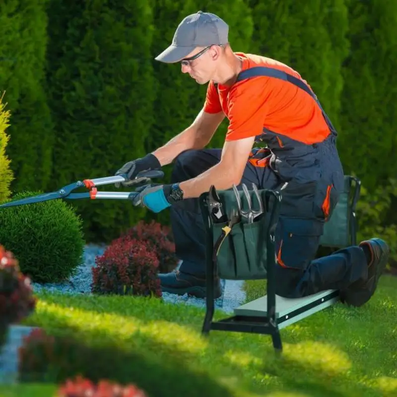 Folding Garden Kneeler and Sea - Garden Bench Metal recensione e prezzo