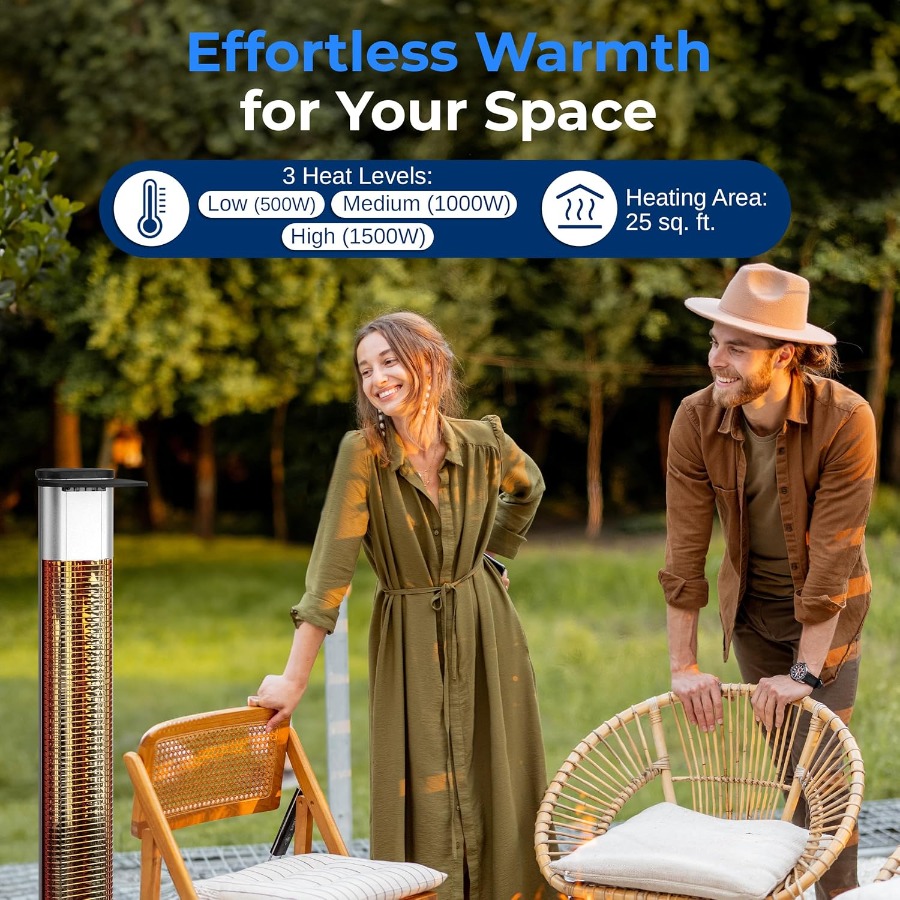 Outdoor Electric Patio Heater  - Patio Heater Standing recensione e prezzo