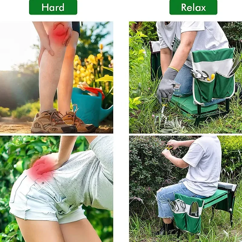 Garden Kneeler Folding Garden  - Garden Bench Metal recensione e prezzo