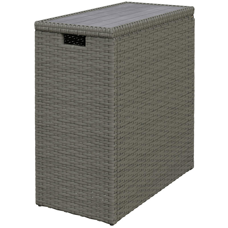 Poly Rattan Garden Box, 66 L S - Garden Storage Box recensione e prezzo