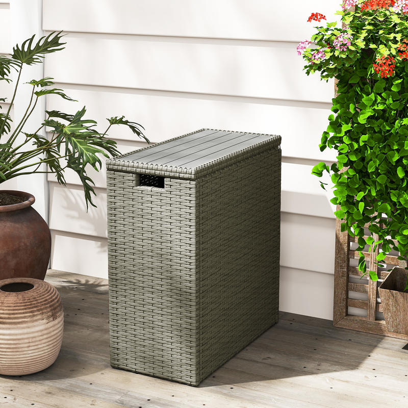Poly Rattan Garden Box, 66 L S - Garden Storage Box recensione e prezzo