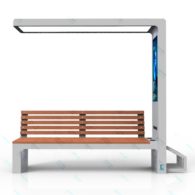 Urban Modern Smart Solar Cell  - Outdoor Furniture Wood recensione e prezzo