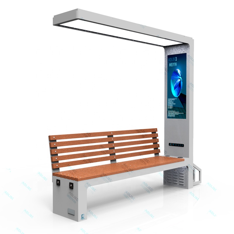 Urban Modern Smart Solar Cell  - Outdoor Furniture Wood recensione e prezzo