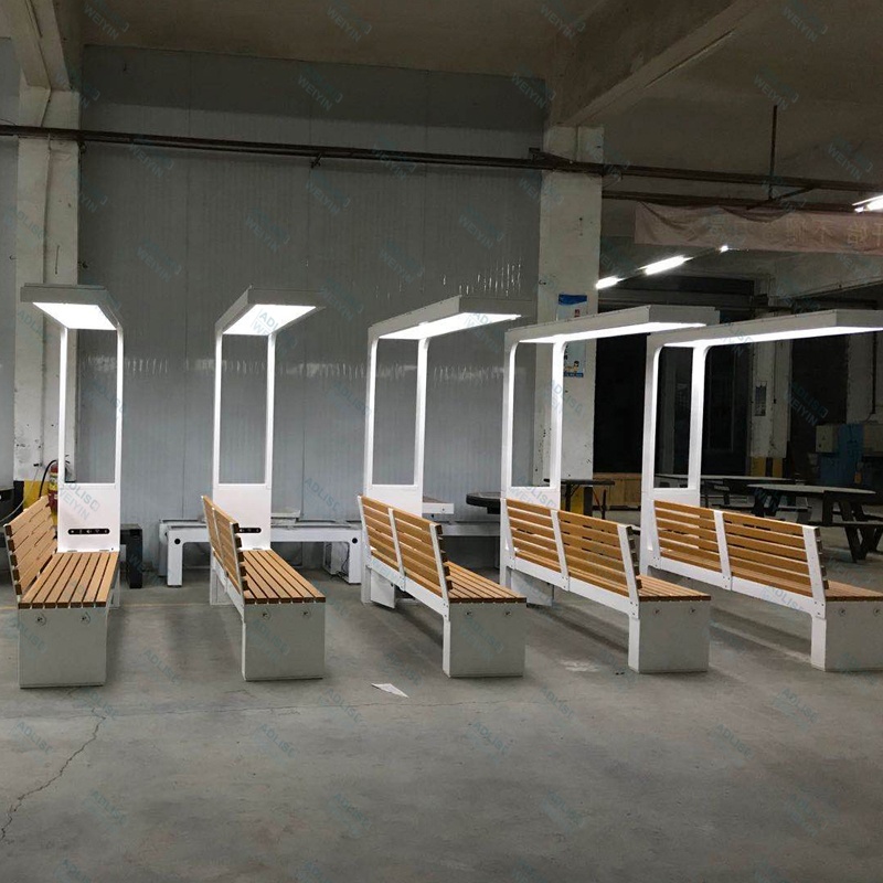 Urban Modern Smart Solar Cell  - Outdoor Furniture Wood recensione e prezzo