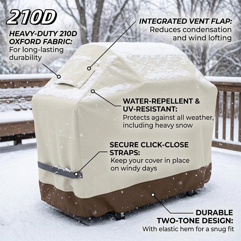 210D BBQ Beige Barbecue Grill  - Outdoor Furniture Philippines recensione e prezzo