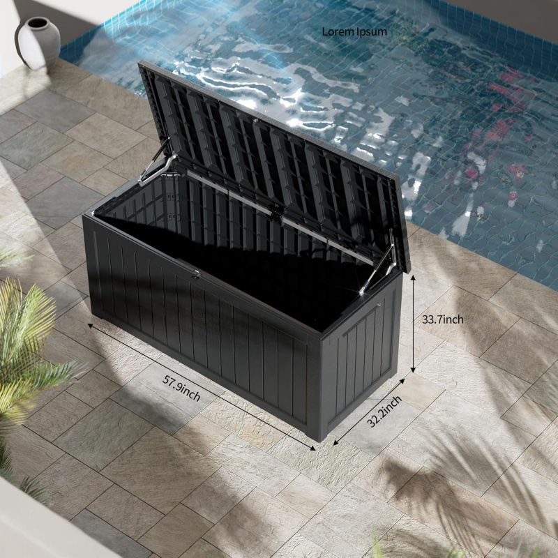 2026 New：270 Lockable Resin Ou - Garden Storage Box recensione e prezzo