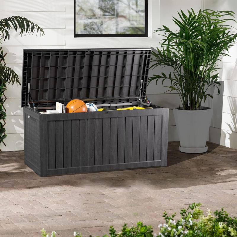2026 New：270 Lockable Resin Ou - Garden Storage Box recensione e prezzo