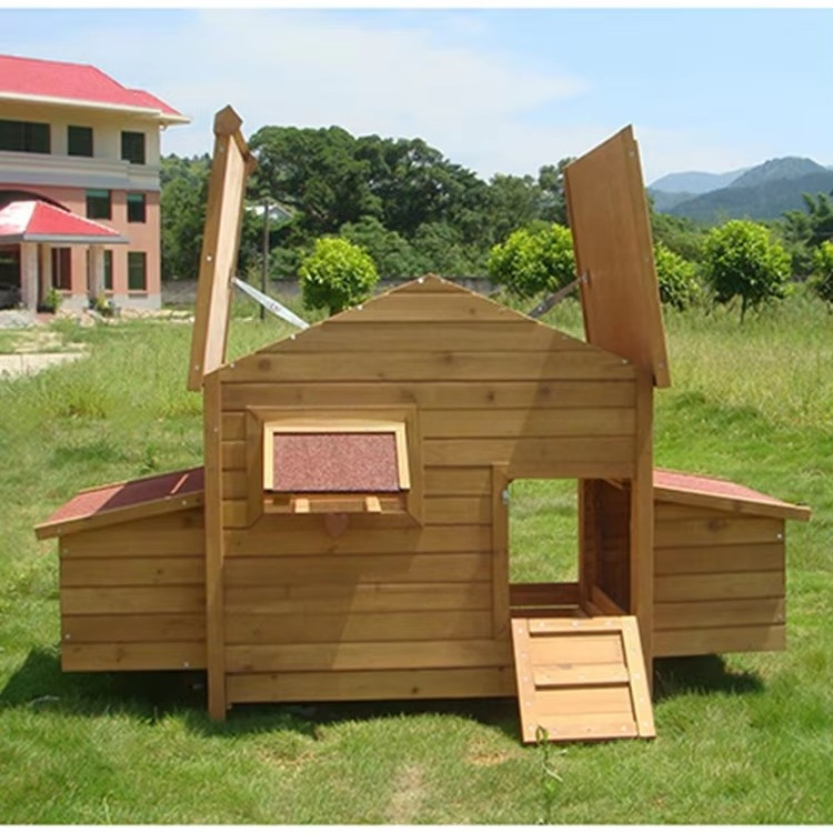 ep-Outdoor Wooden Chicken Coop - Outdoor Furniture Epping recensione e prezzo
