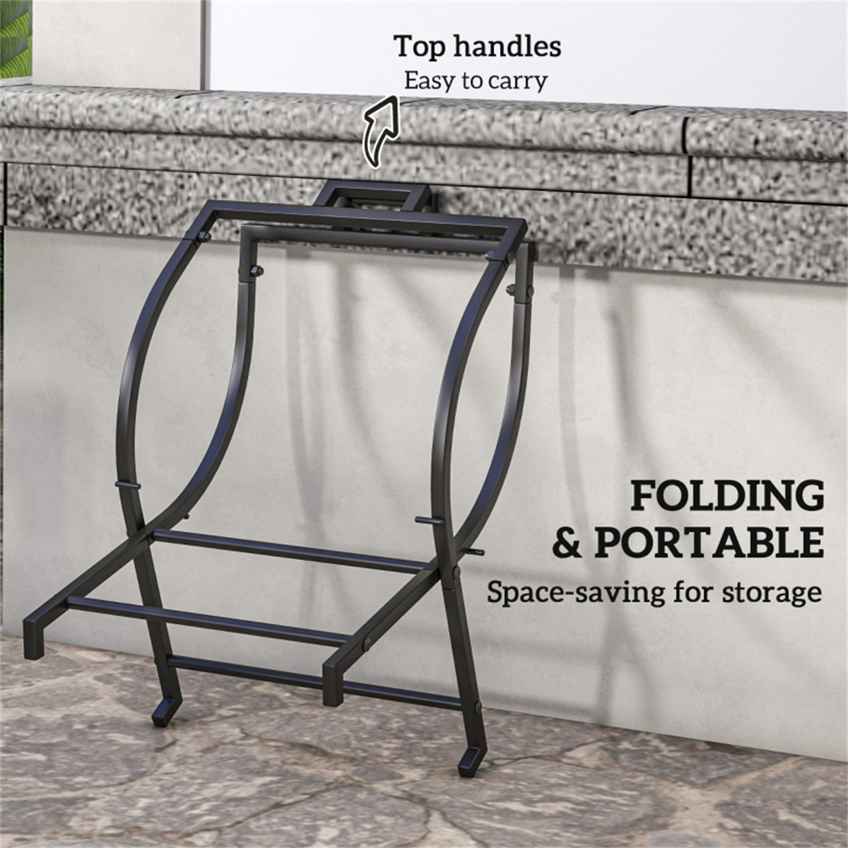 Outdoor Furniture Firewood Rac - Outdoor Furniture Wood recensione e prezzo