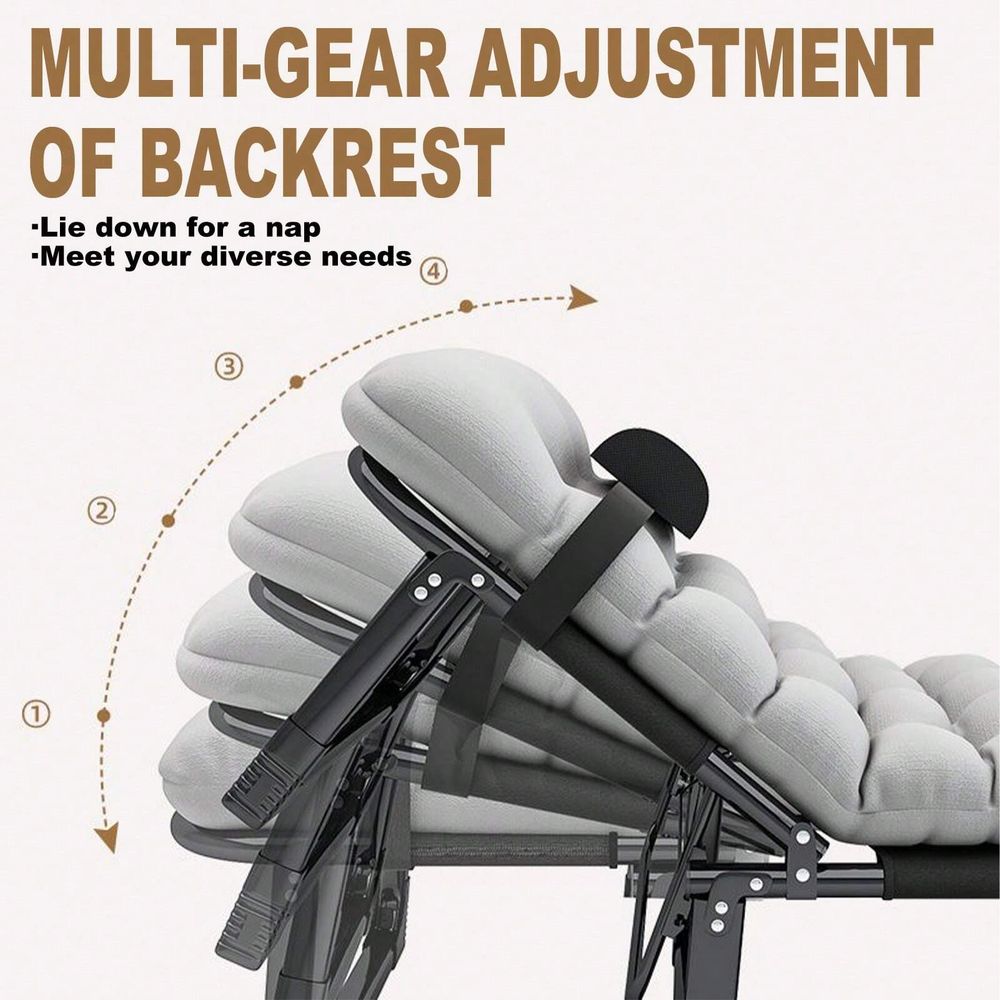 Cot, 4 Positions Adjustable Re - Outdoor Furniture Philippines recensione e prezzo