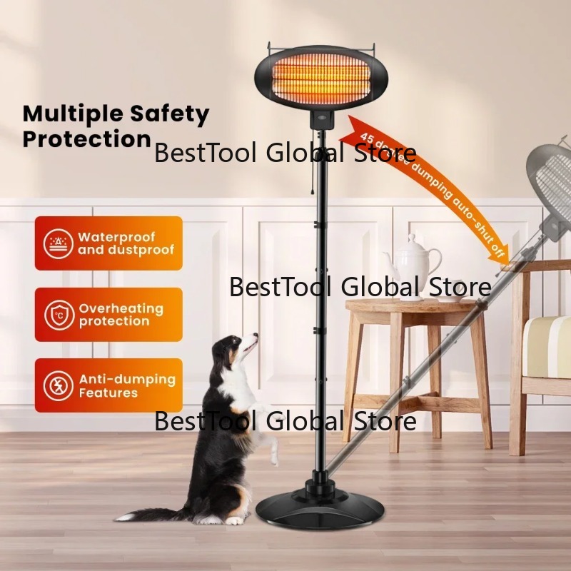 Waterproof Outdoor Electric Pa - Patio Heater Standing recensione e prezzo