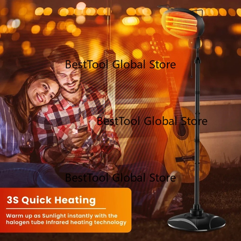 Waterproof Outdoor Electric Pa - Patio Heater Standing recensione e prezzo