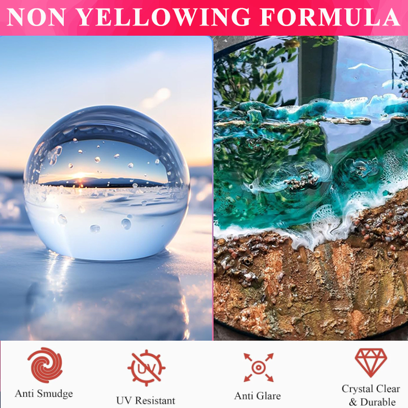 1:1 Crystal Clear Epoxy Resin  - Outdoor Furniture Wood recensione e prezzo