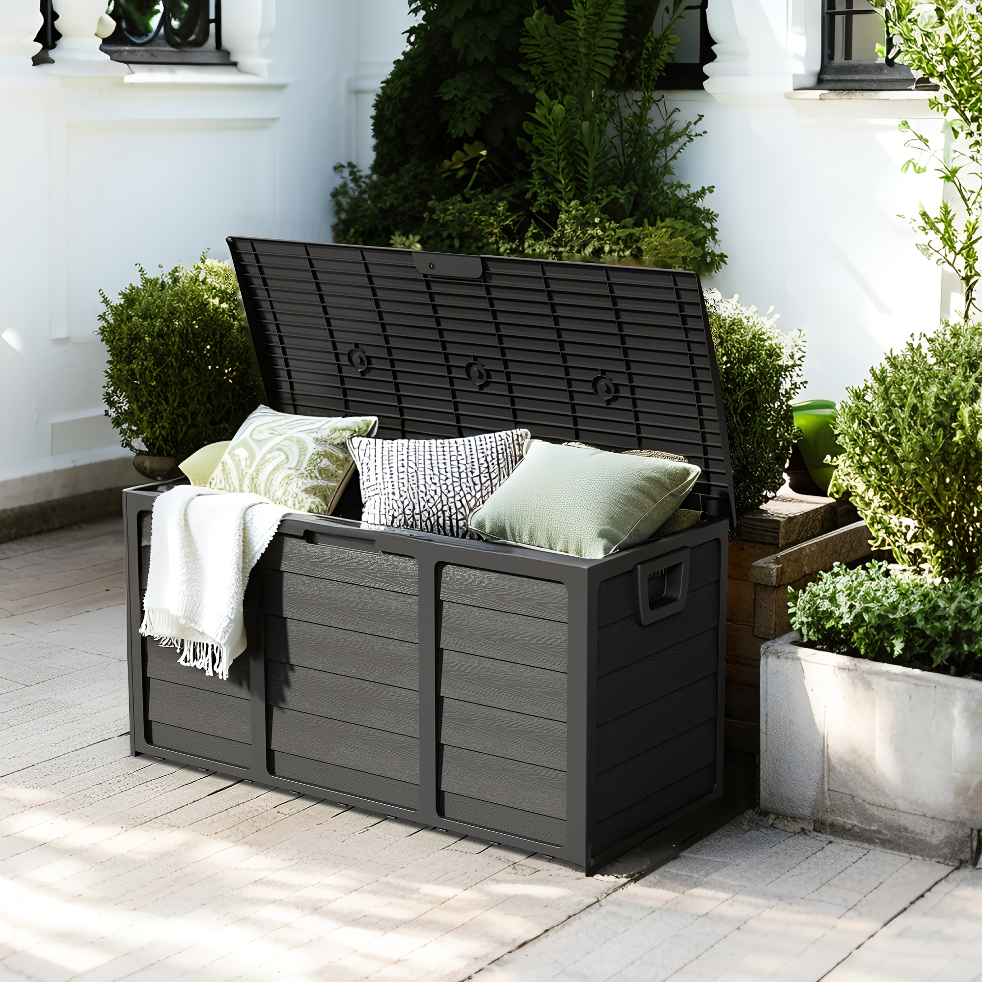Weatherproof Resin Storage, 75 - Garden Storage Box recensione e prezzo