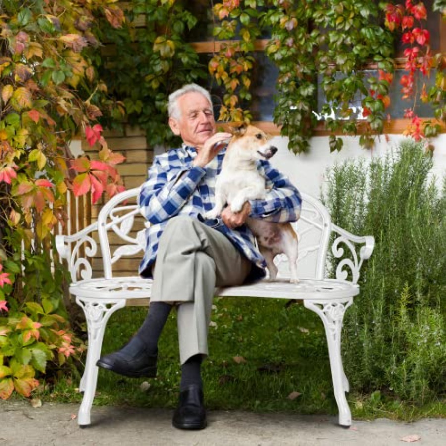 Patio Park Garden Outdoor Meta - Garden Bench Metal recensione e prezzo