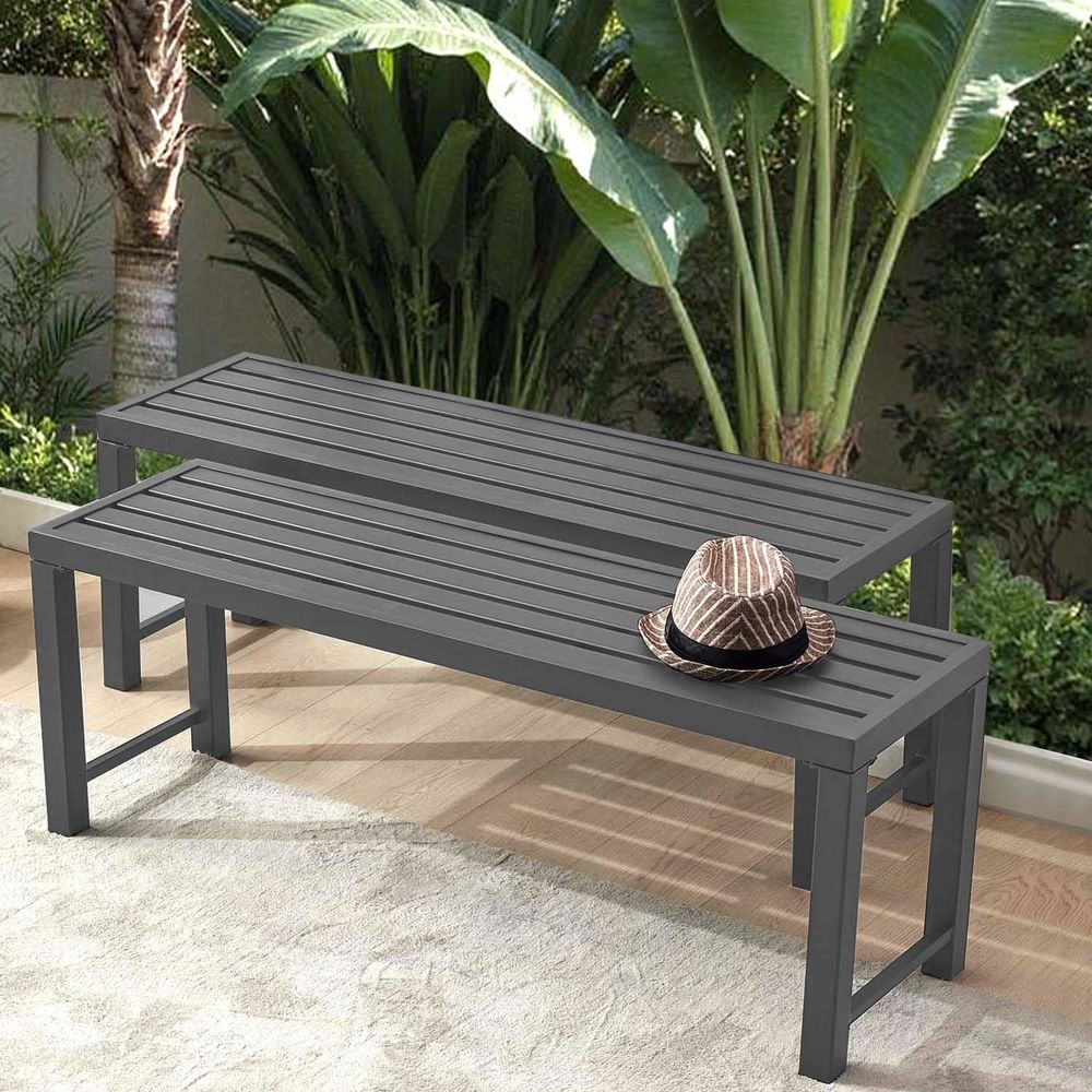 Durable Metal Outdoor Bench Se - Garden Bench Metal recensione e prezzo