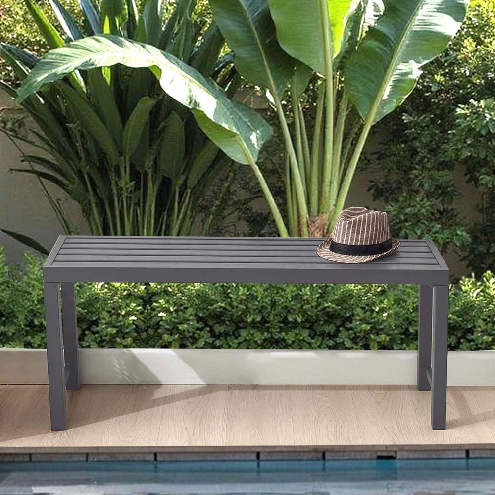 Durable Metal Outdoor Bench Se - Garden Bench Metal recensione e prezzo