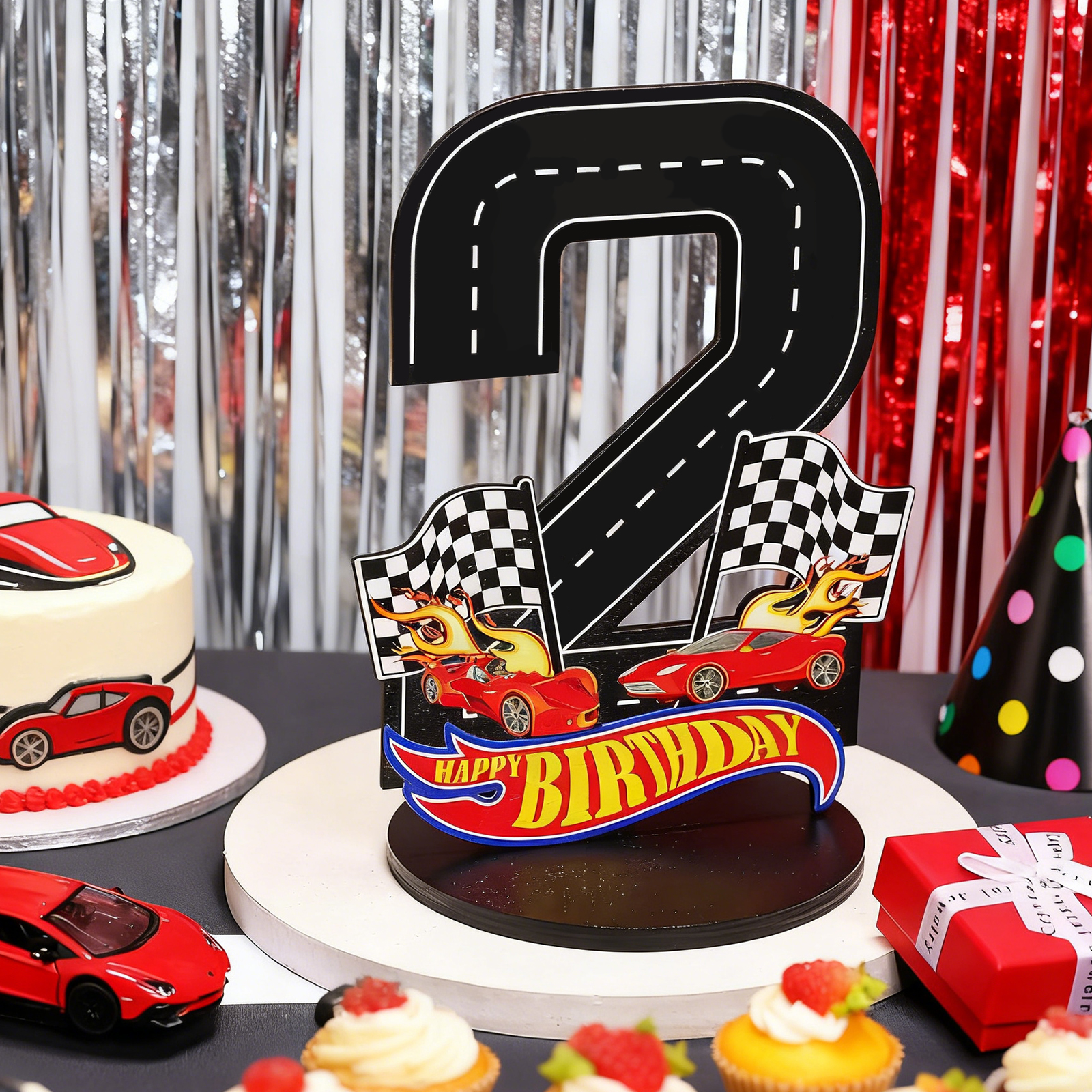 Race Car 1-9th Birthday Number - Outdoor Furniture Wood recensione e prezzo