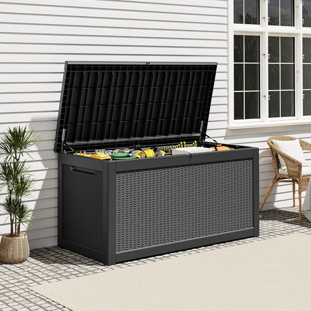 Weatherproof and UV-Resistant  - Garden Storage Box recensione e prezzo