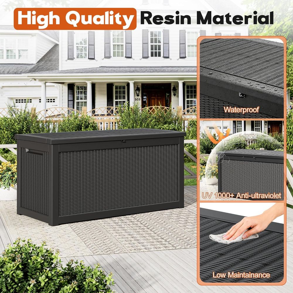 Weatherproof and UV-Resistant  - Garden Storage Box recensione e prezzo