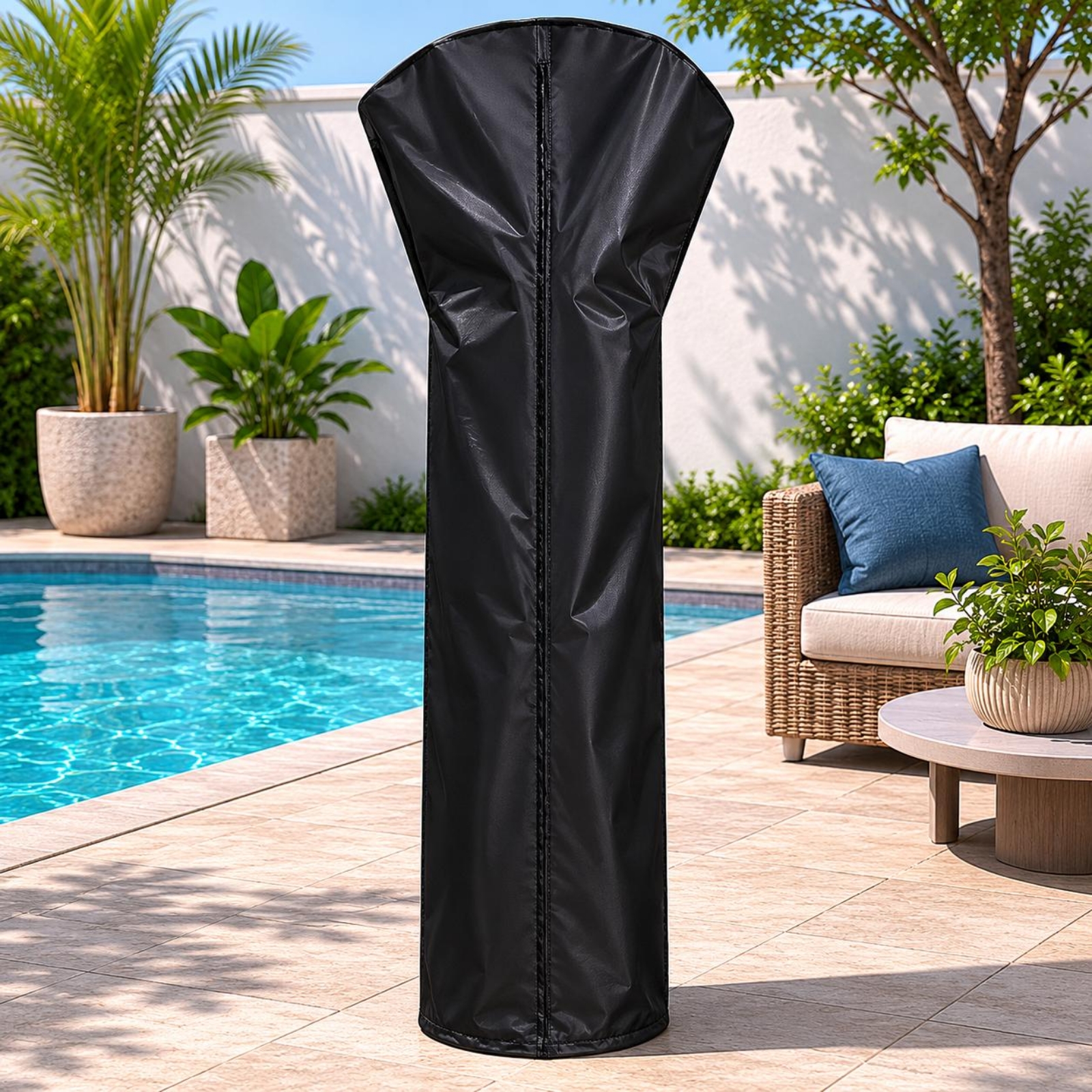 Patio Heater Cover Zipper Clos - Patio Heater Standing recensione e prezzo