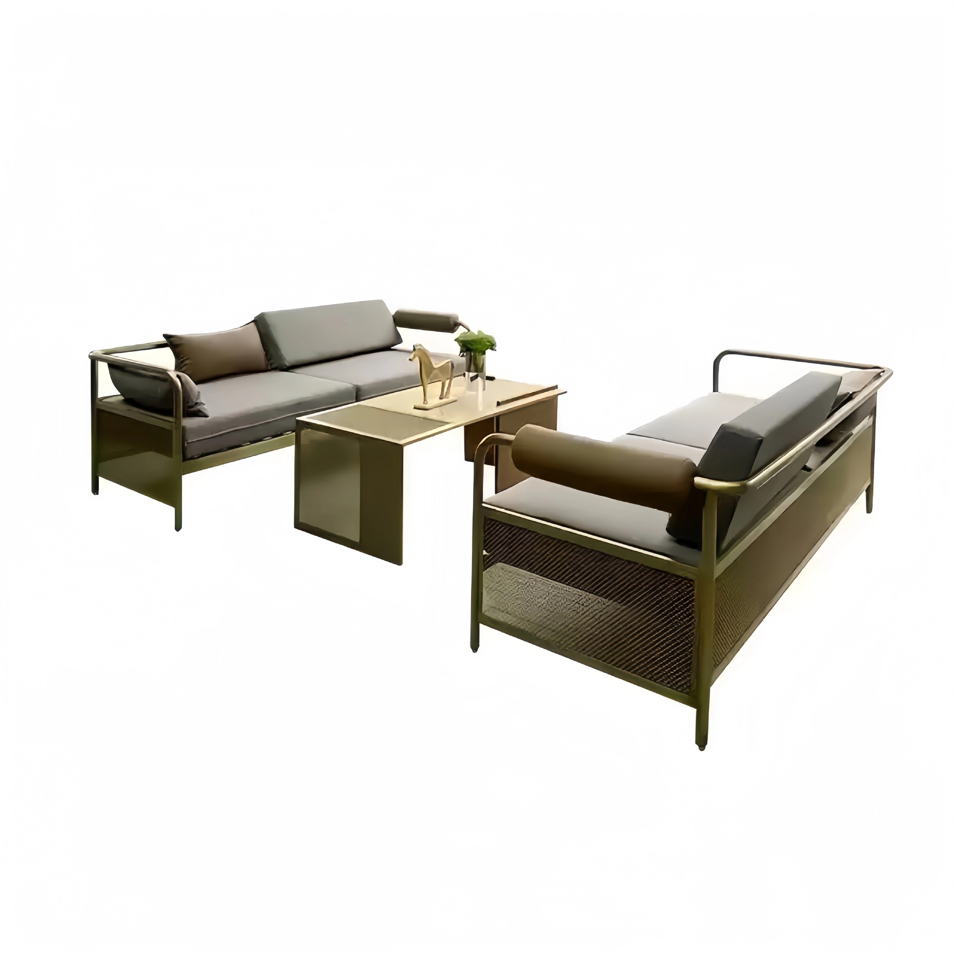 Outdoor stainless steel sofa,  - Outdoor Furniture Hotel recensione e prezzo