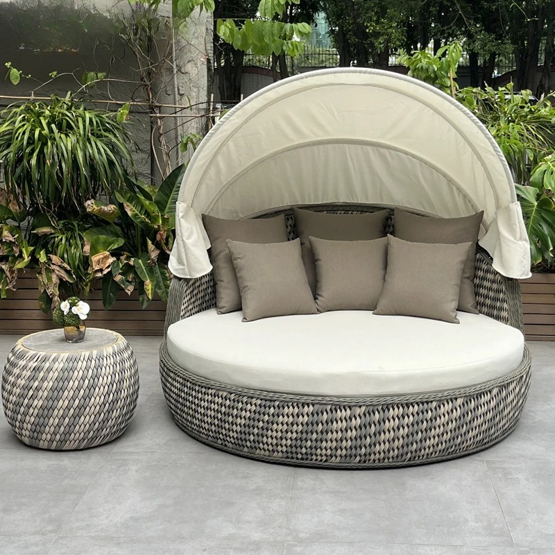 Daybed,Anti-UV Rustproof Round - Outdoor Furniture Hotel recensione e prezzo
