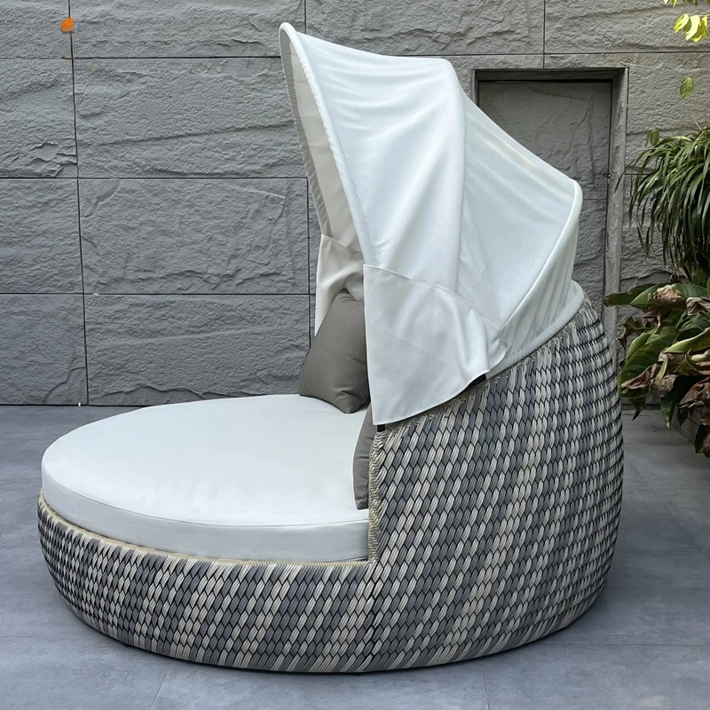Daybed,Anti-UV Rustproof Round - Outdoor Furniture Hotel recensione e prezzo