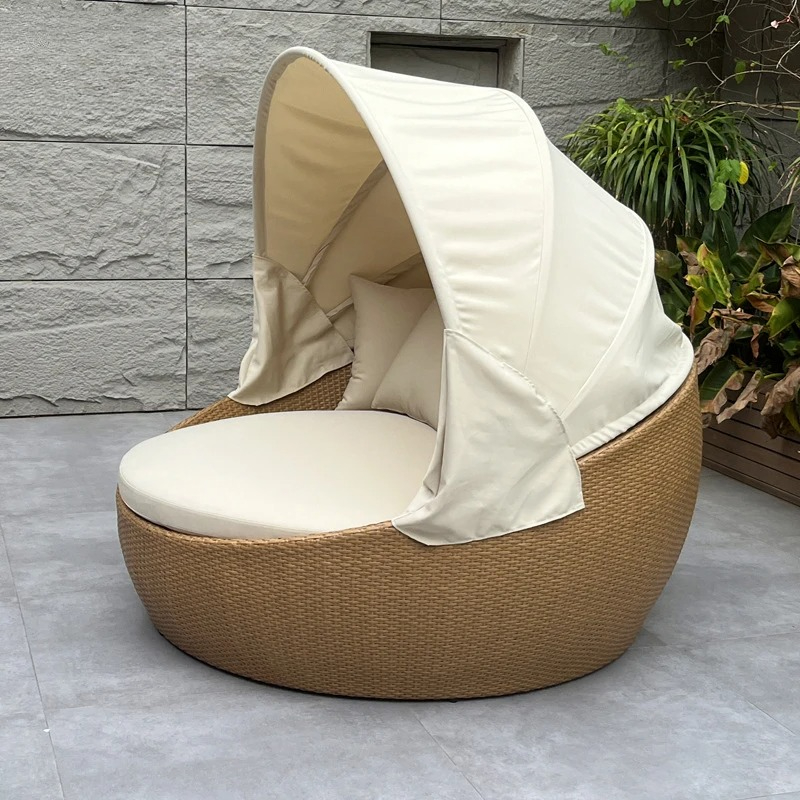 Daybed,Anti-UV Rustproof Round - Outdoor Furniture Hotel recensione e prezzo
