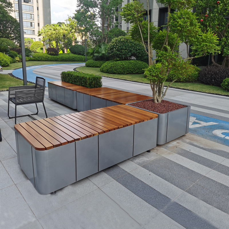 Combination Metal Planter Benc - Garden Bench Metal recensione e prezzo