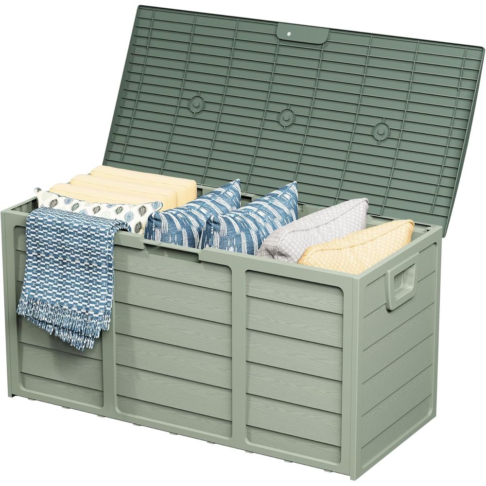 75 Gallon Outdoor Storage Deck - Garden Storage Box recensione e prezzo