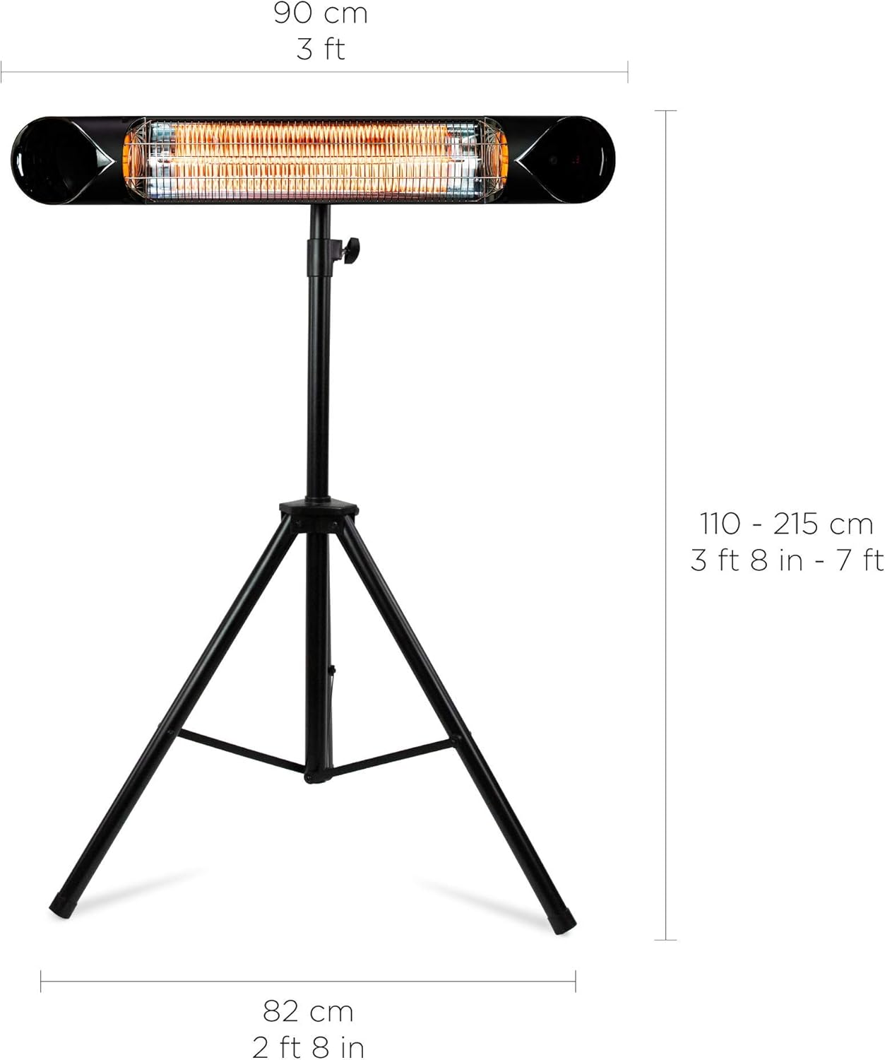 Infrared Electric Patio Heater - Patio Heater Standing recensione e prezzo