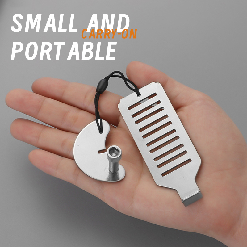 1pc Portable Door Lock Latch F - Outdoor Furniture Hotel recensione e prezzo