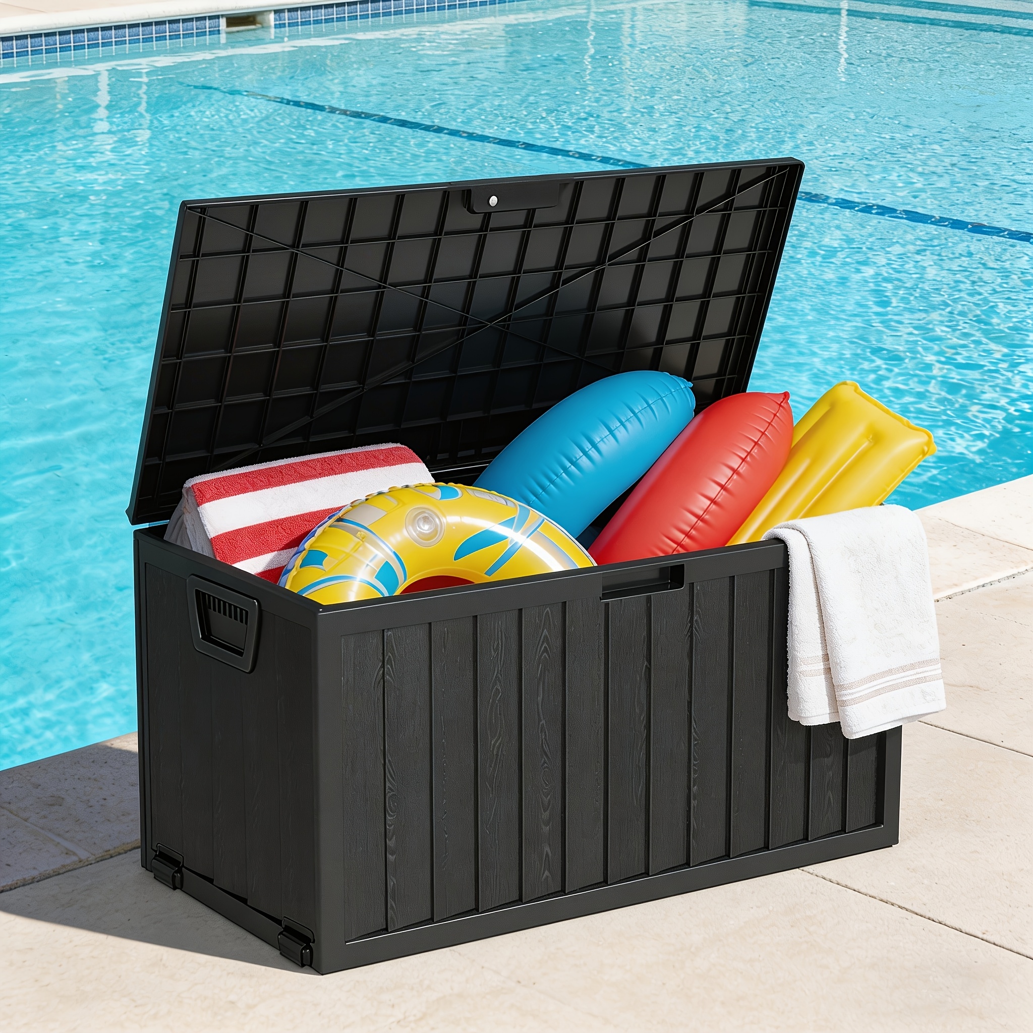 75/35 Gallon Outdoor Storage B - Garden Storage Box recensione e prezzo