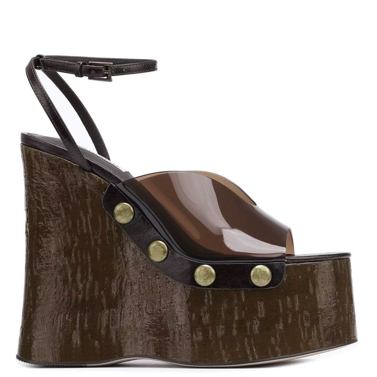 High-heeled 14 cm Thick-heeled - Outdoor Furniture Wood recensione e prezzo
