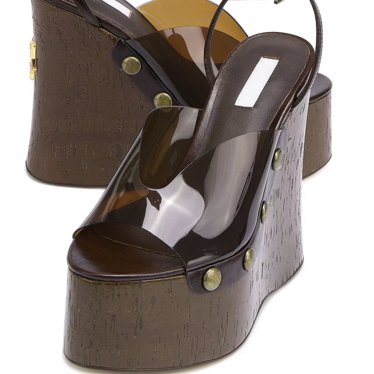 High-heeled 14 cm Thick-heeled - Outdoor Furniture Wood recensione e prezzo