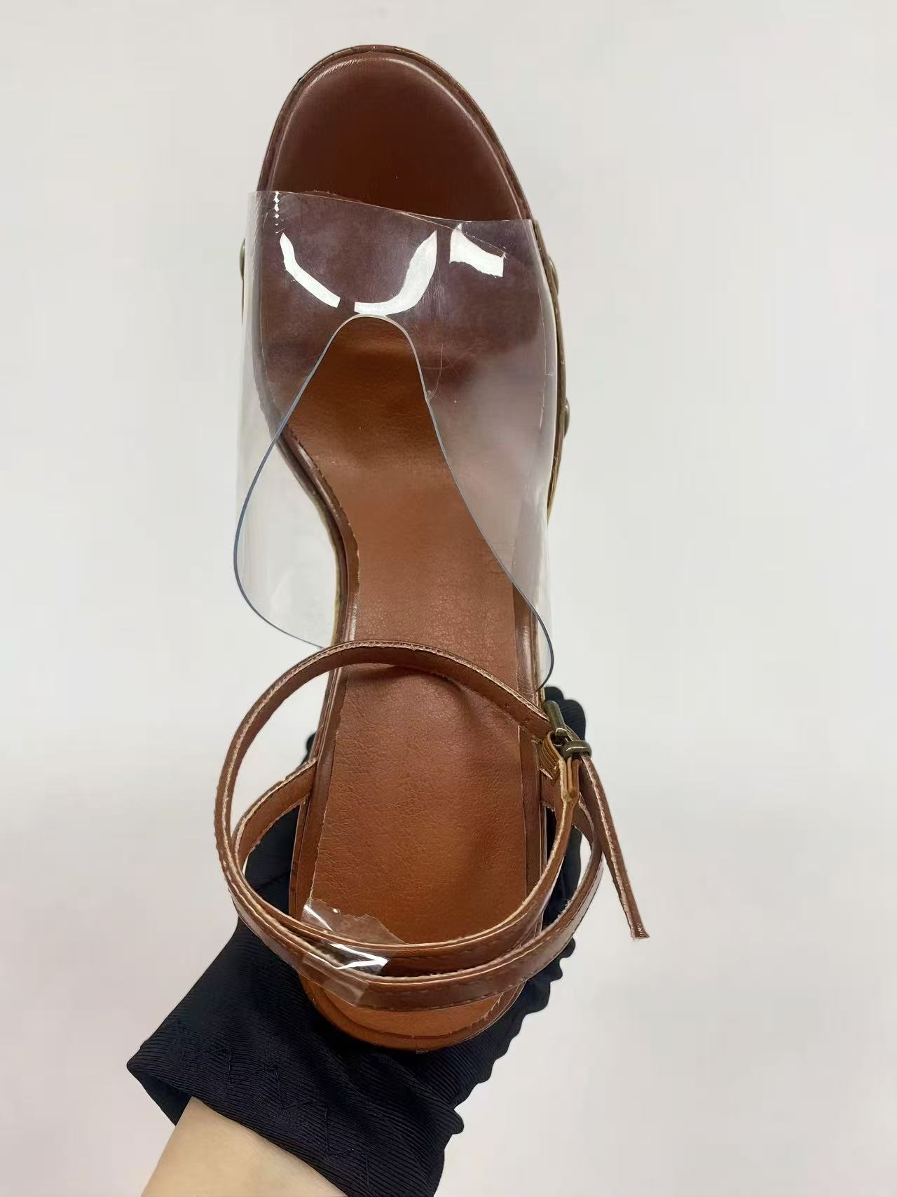 High-heeled 14 cm Thick-heeled - Outdoor Furniture Wood recensione e prezzo