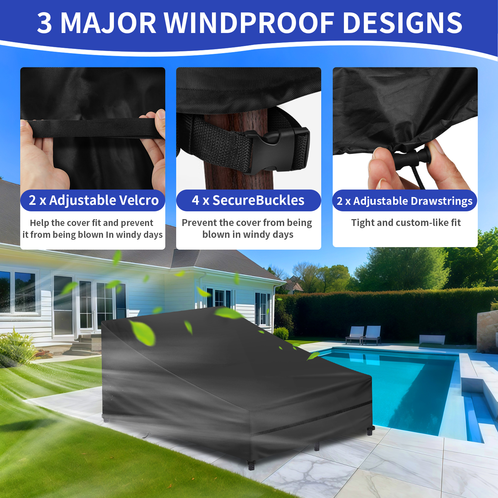 Waterproof Double/Single Wide  - Outdoor Furniture Fabric Waterproof recensione e prezzo